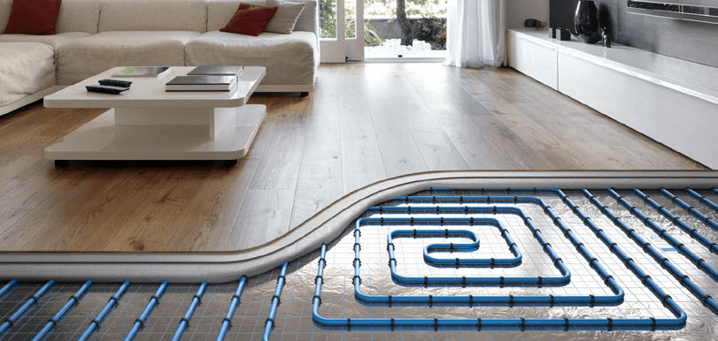 монтаж водяного теплого пола киев