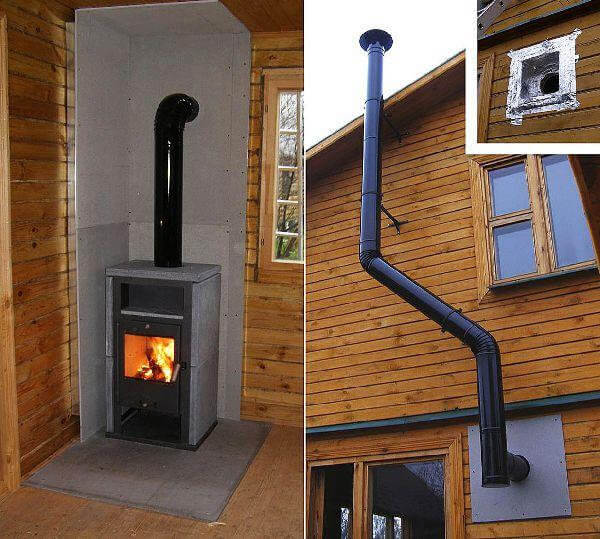 установка дымохода в Киеве